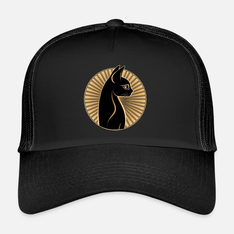 Chat égyptien Casquette trucker 