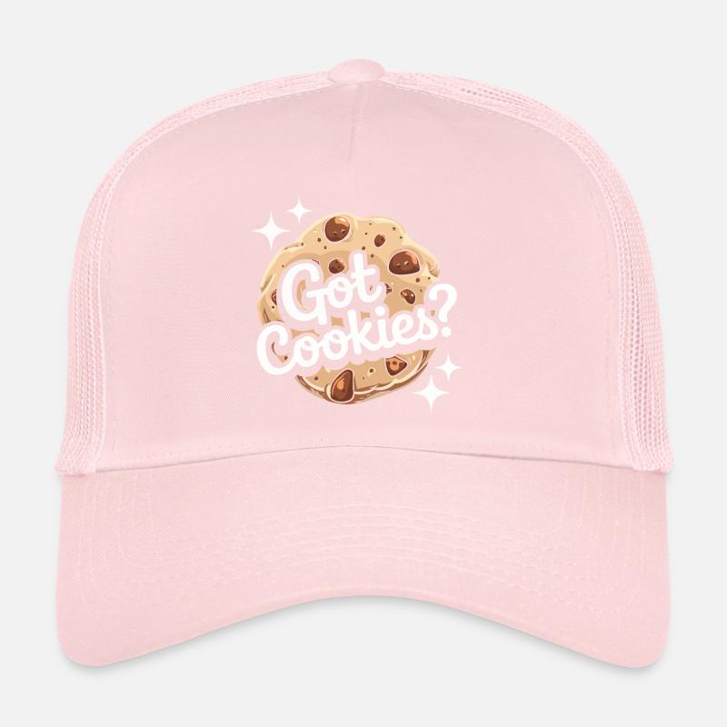 Cookies Biscuits Biscuits Biscuits Chocolat Casquette trucker 