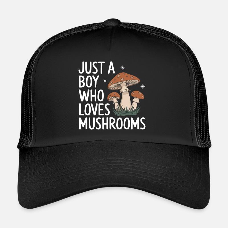 Champignons Champignons Champignon Champignon Casquette trucker 