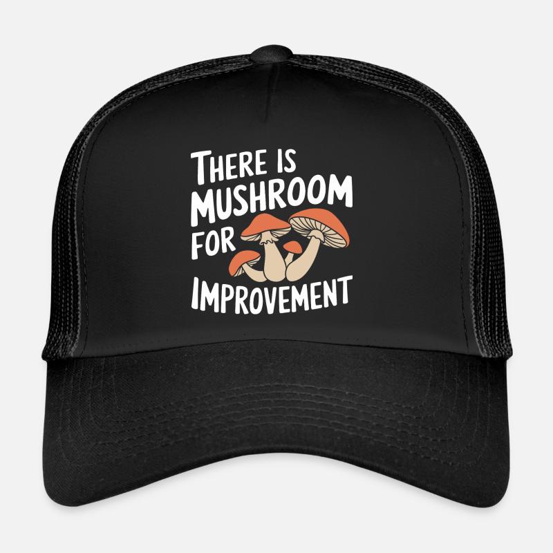 Champignons Champignons Champignon Champignon Casquette trucker 