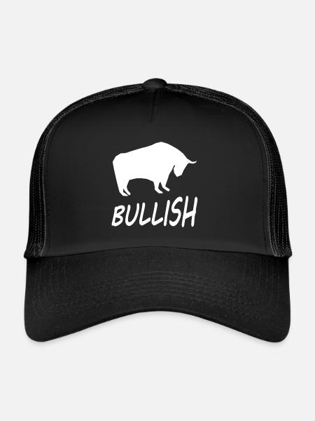 Les actions et l’argent - Casquette trucker  - noir/noir - Devant