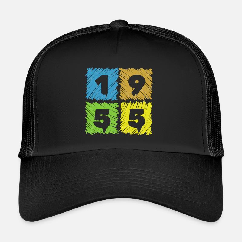 70th Birthday Andy's Patches 1955 Trucker Cap