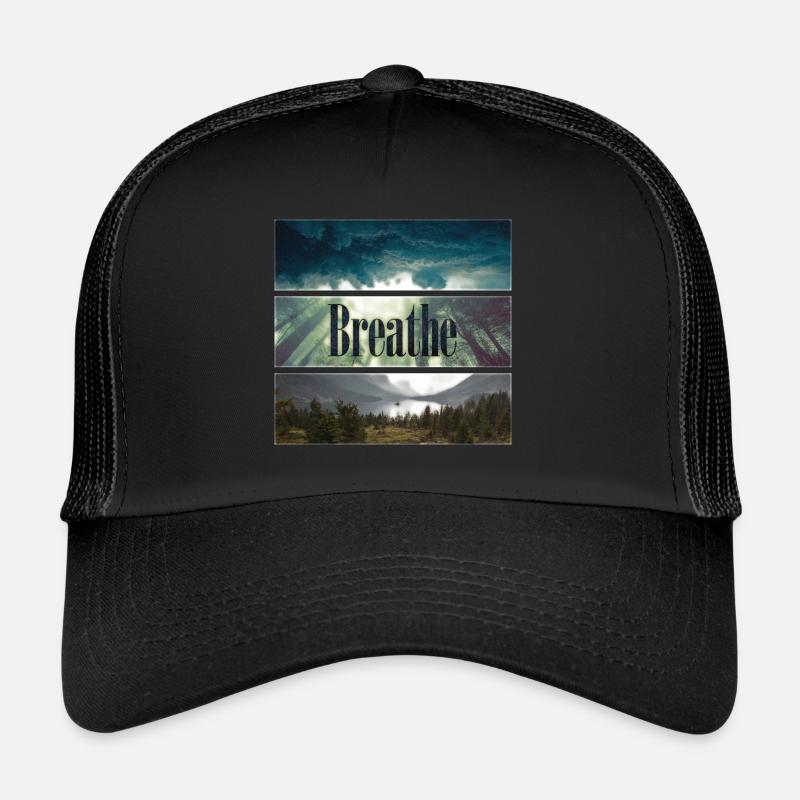 respirer Casquette trucker 