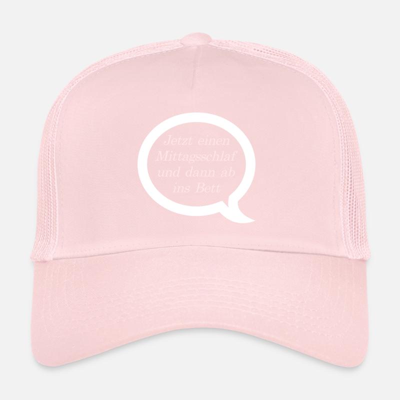 La sieste et le lit Casquette trucker 