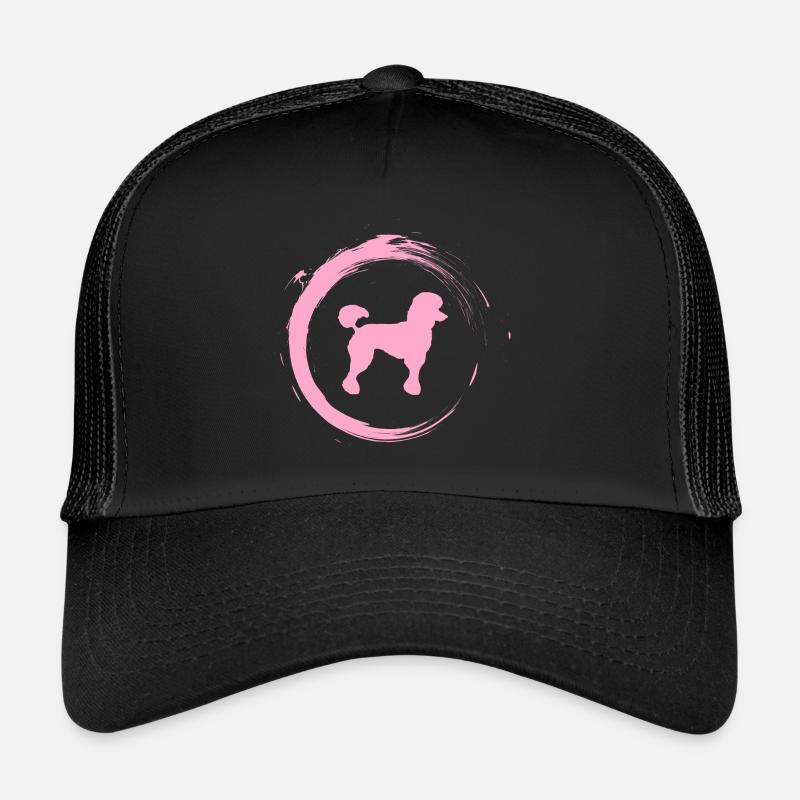 Pudel - Trucker Cap - Schwarz/Schwarz