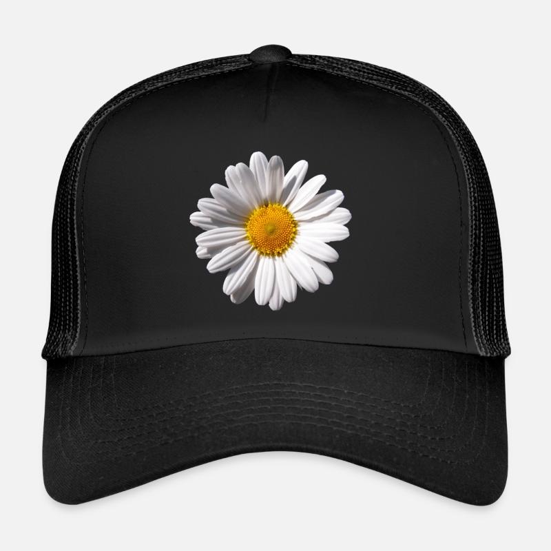 Margarite - Casquette trucker - noir/noir