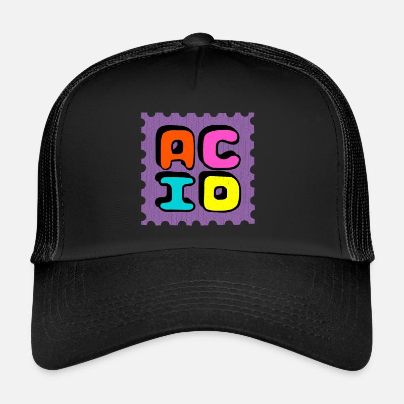 ACID LSD Briefmarke Trucker Cap