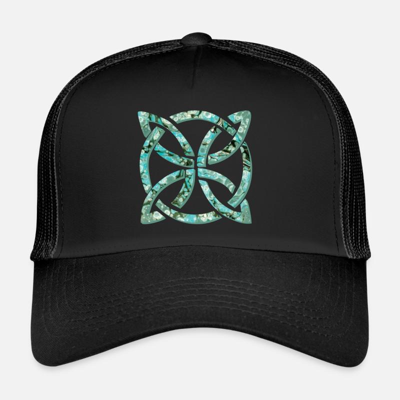 celtic knot 10 e 247 Trucker Cap
