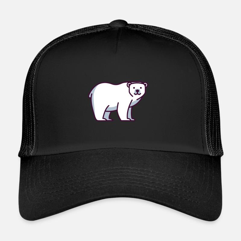 Ours polaire Casquette trucker 