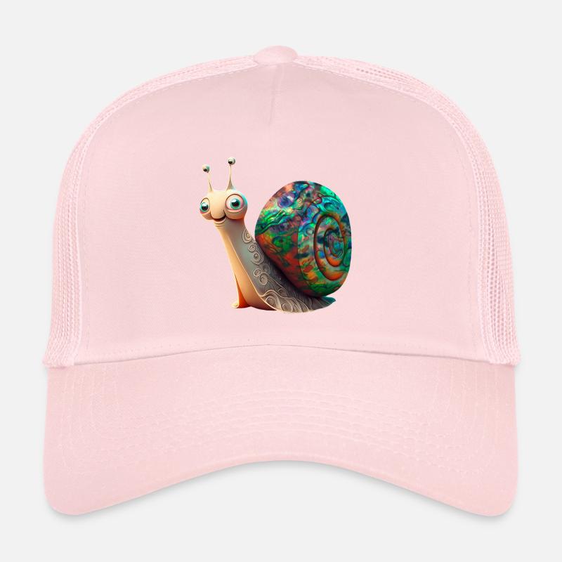 Opal Snail - Opal Snail Shell Trucker Cap