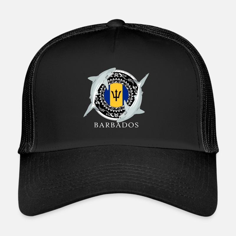 Requin de récif de la Barbade Casquette trucker 