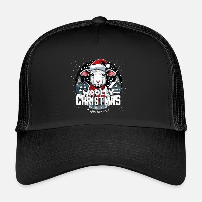 Mouton de Noël - Noël laineux Casquette trucker 