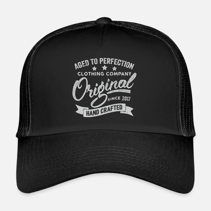 Original 2017 Vintage Rétro 2017 Anniversaire 2017 Casquette trucker 