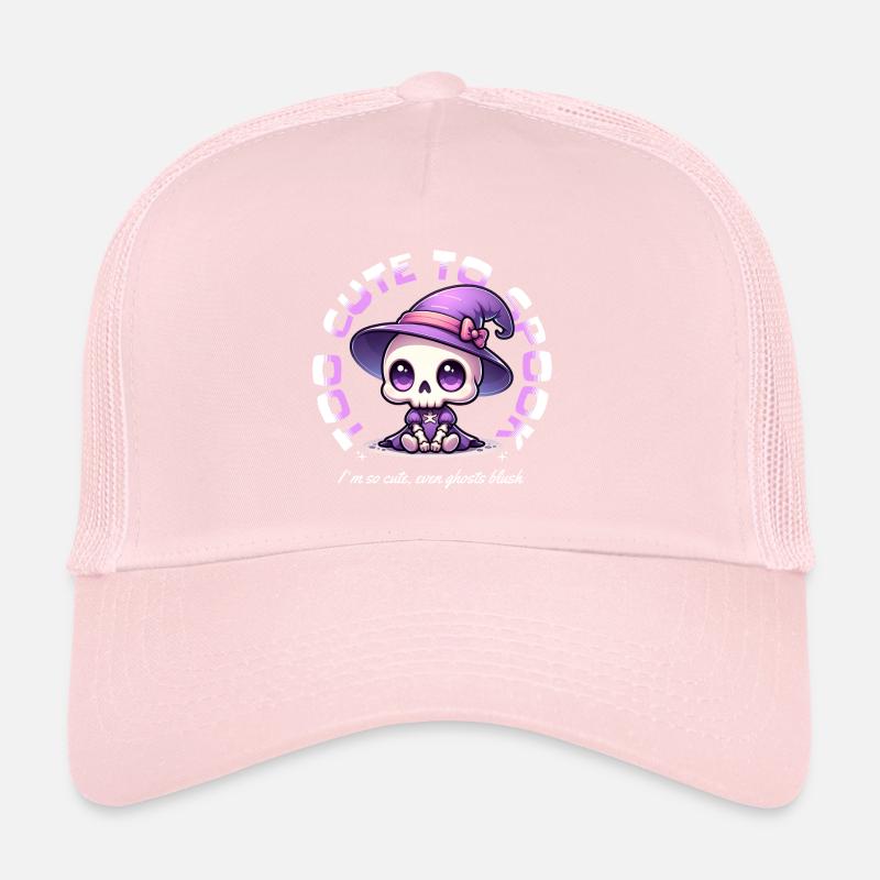 Too Cute to Spook Witch Trucker Cap