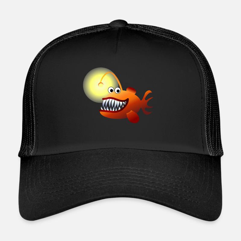 Tiefsee-Anglerfisch Trucker Cap