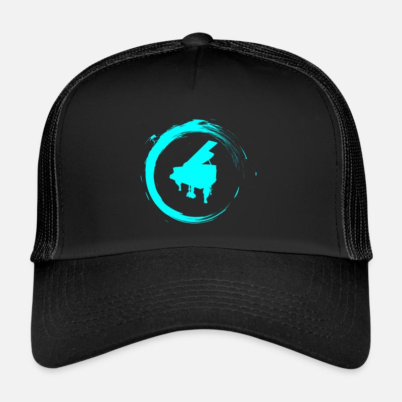 Piano Trucker Cap