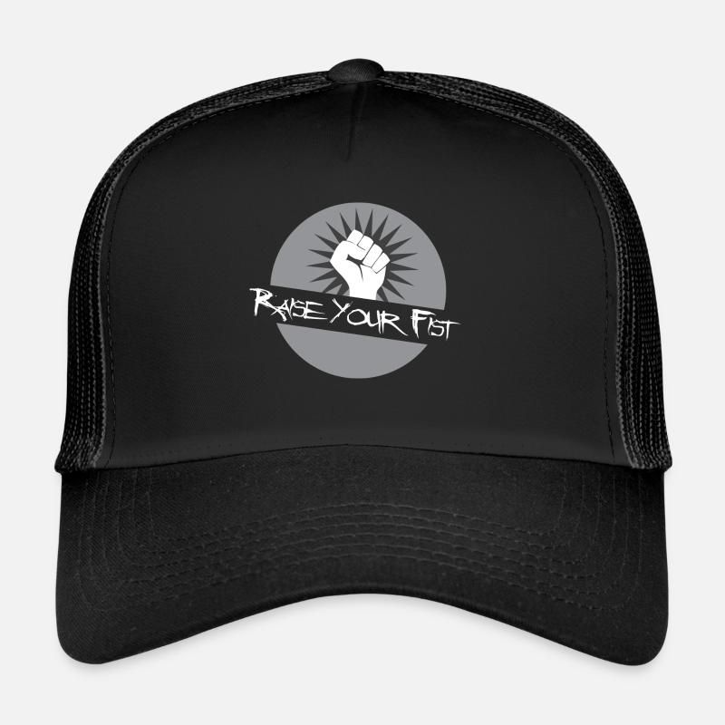 Levez le poing Casquette trucker 