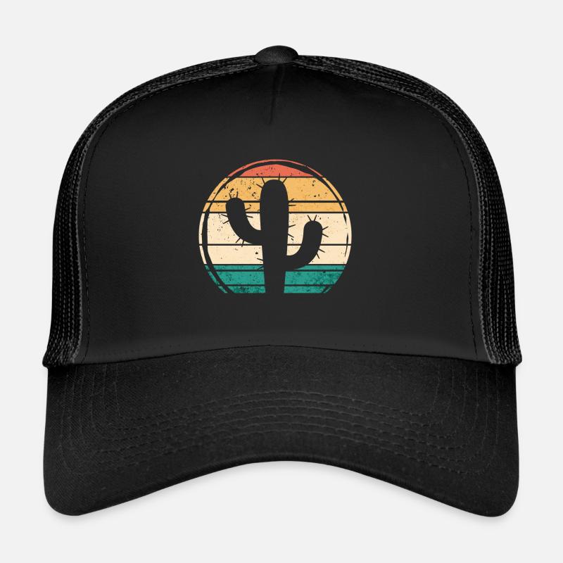 Vintage Cactus Cactus Plante Succulent Désert Casquette trucker 