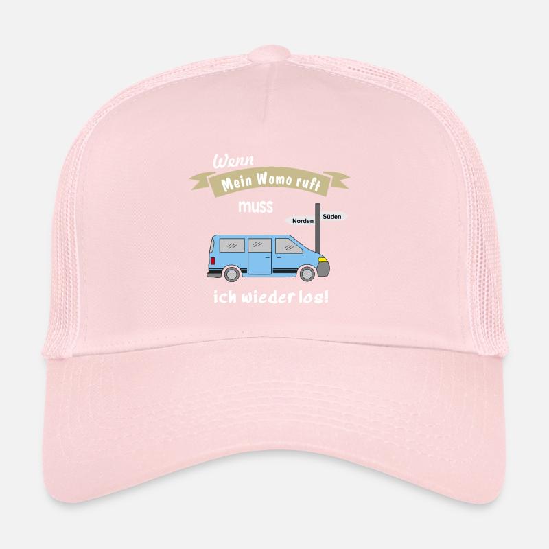 womo ruft campingbus Trucker Cap