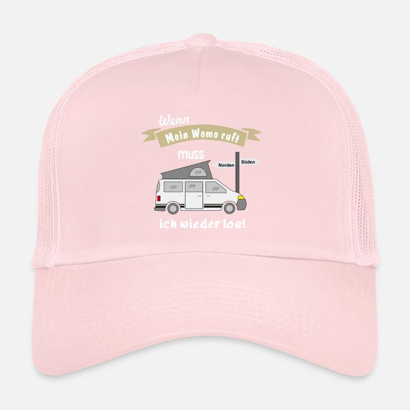 womo ruft campingbus Trucker Cap