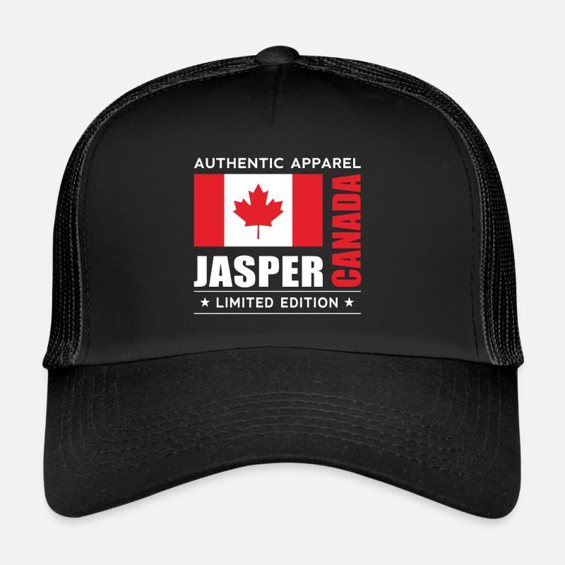 Jasper - Trucker Cap - Schwarz/Schwarz