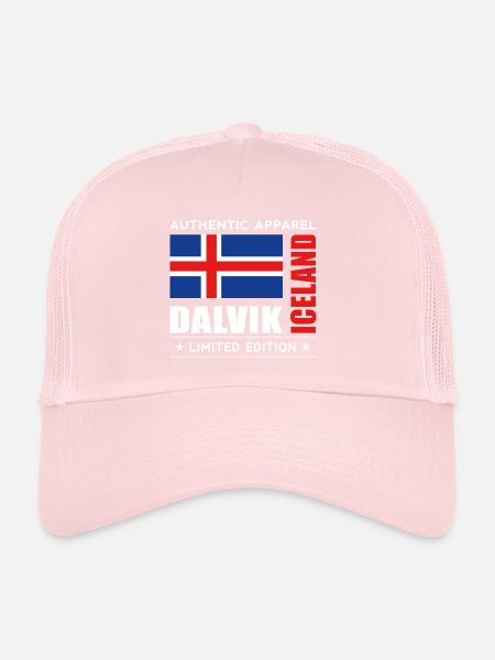 Dalvik - Trucker Cap - pale pink - Front