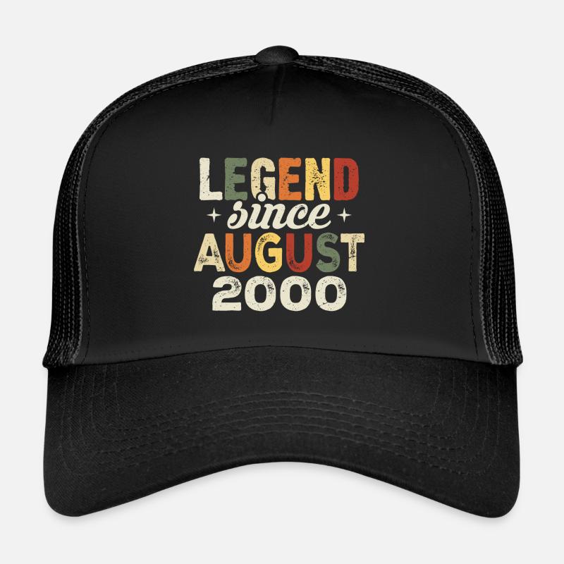 August 2000 Jahrestag August 2000 - August 2000 Trucker Cap