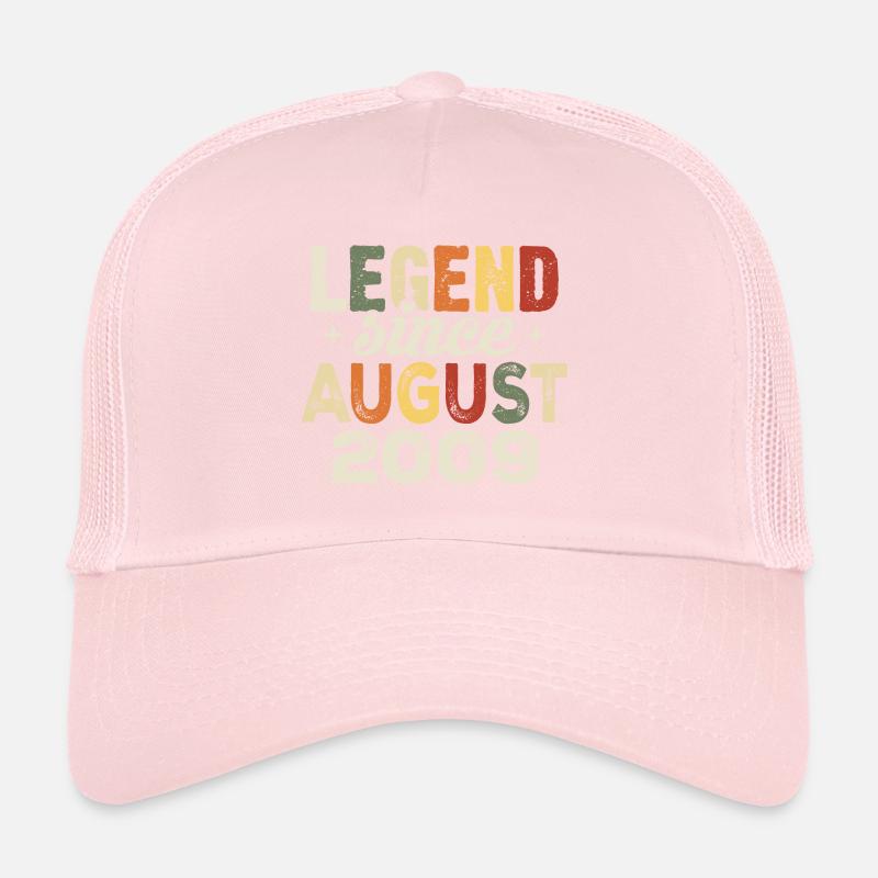 August 2009 Jahrestag August 2009 - August 2009 Trucker Cap