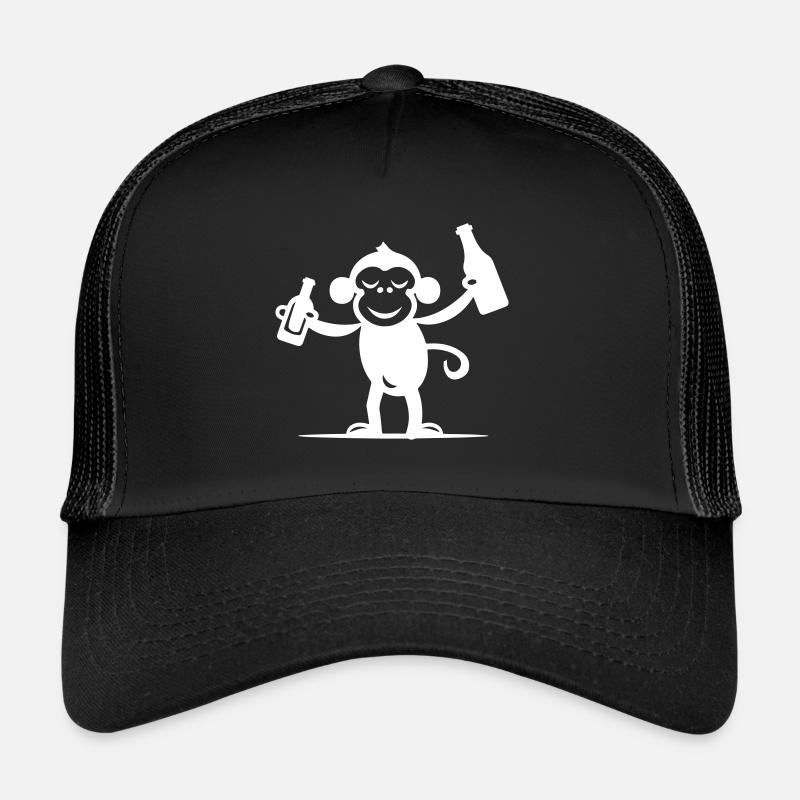 Fête Singe Drôle Casquette trucker 