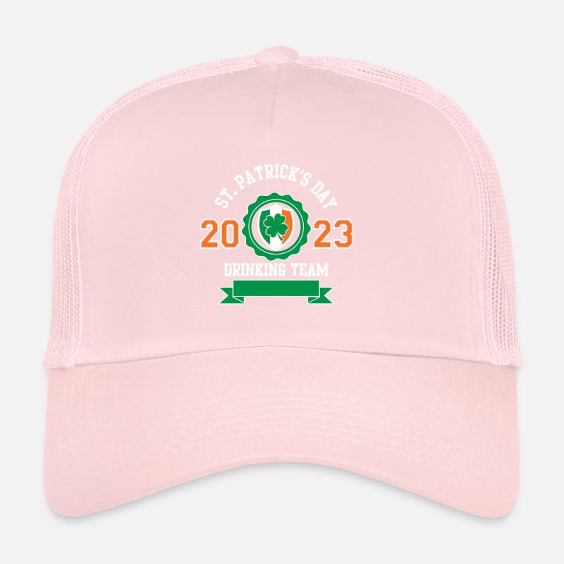 St Patricks Day Trink Team 2023 Irisch Bier Trucker Cap