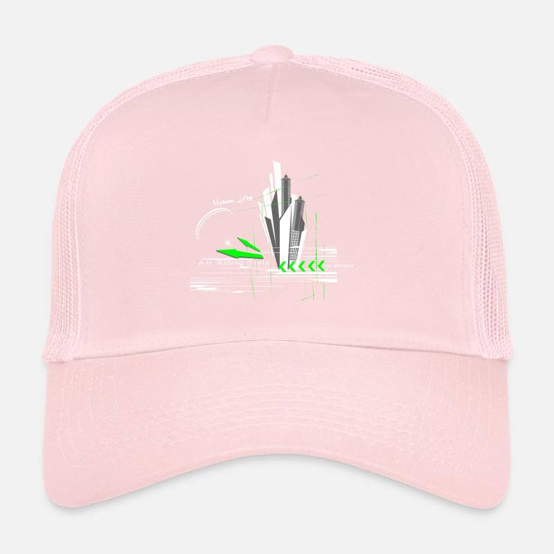 Libert'All Paramoteur Urban Fly Green Trucker Cap