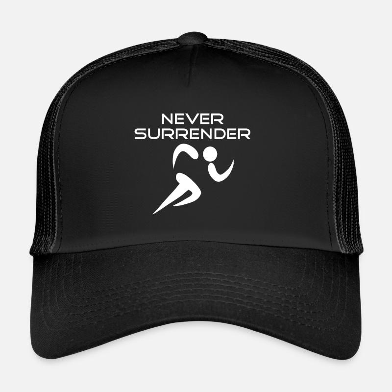 Never Surrender weiss Trucker Cap