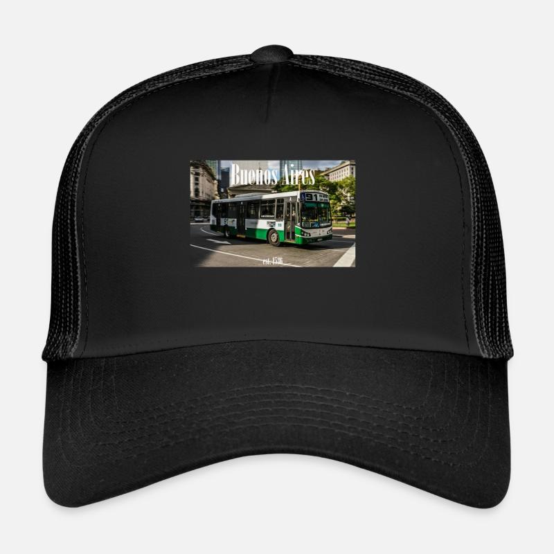 BUENOS AIRES est BUS Casquette trucker 