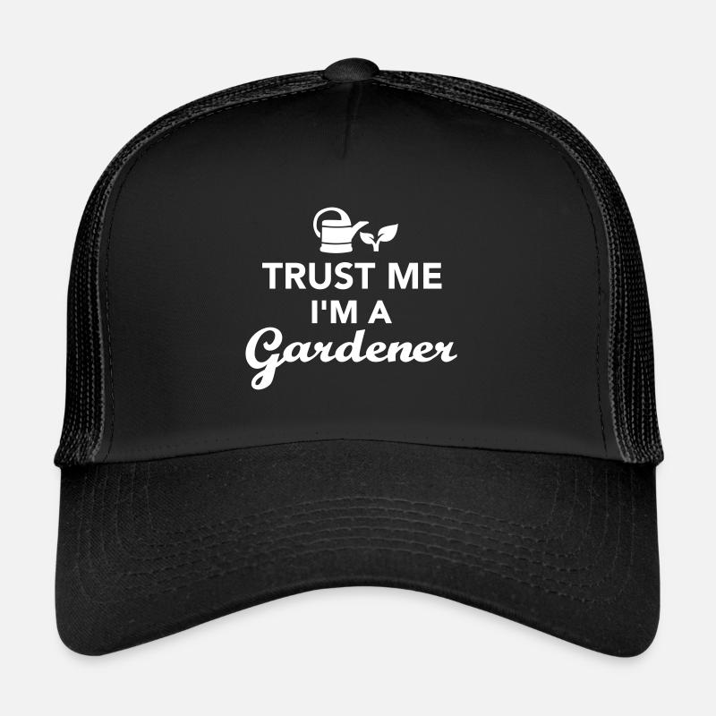 gardener - Trucker Cap - black/black
