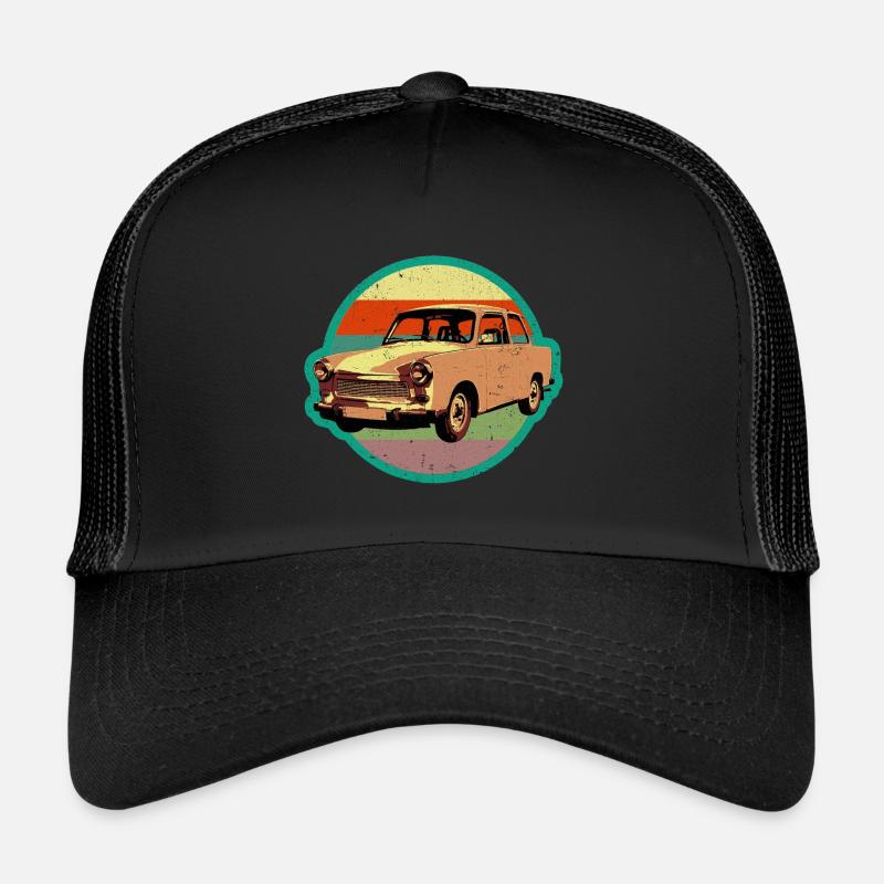 Cool Trabbi DDR retro design in used look Trucker Cap
