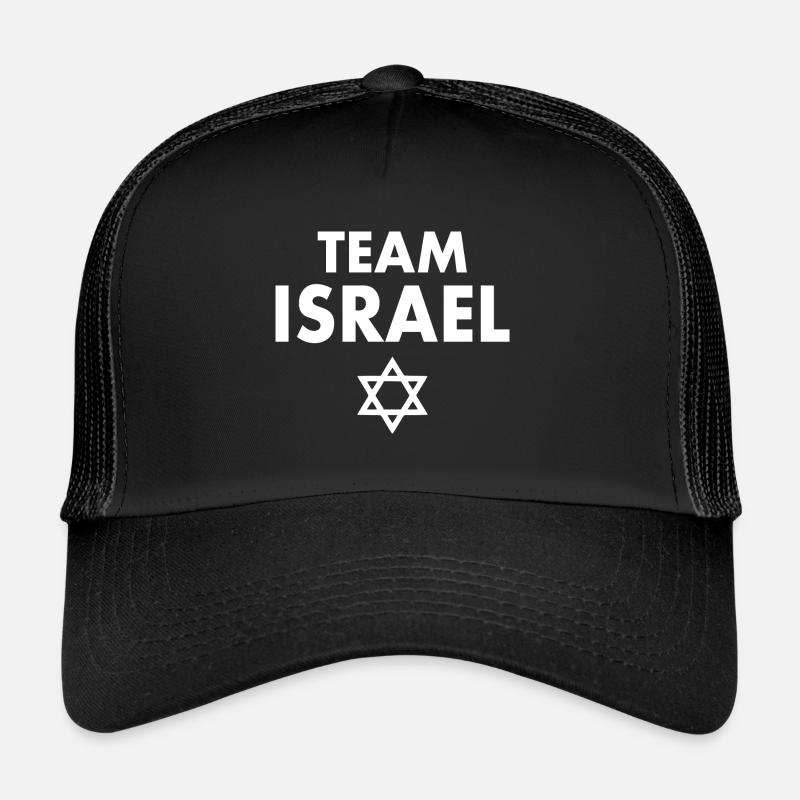 Team israel - Trucker Cap - black/black