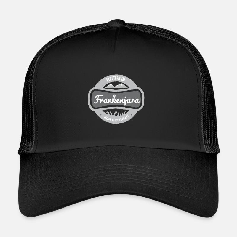 Grimper dans le Frankenjura ma passion Casquette trucker 