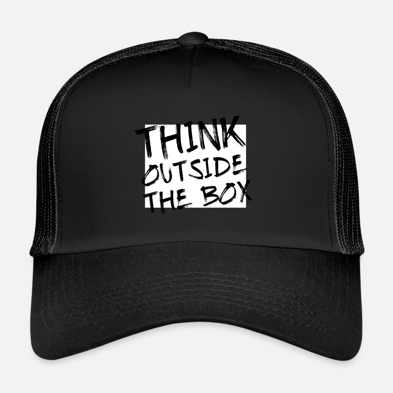 Motivation - Think outside the Box Trucker Cap