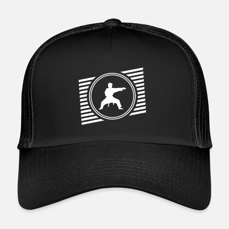 Judo - Trucker Cap - Schwarz/Schwarz