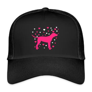 Labrador - Trucker Cap - Schwarz/Schwarz - Vorne