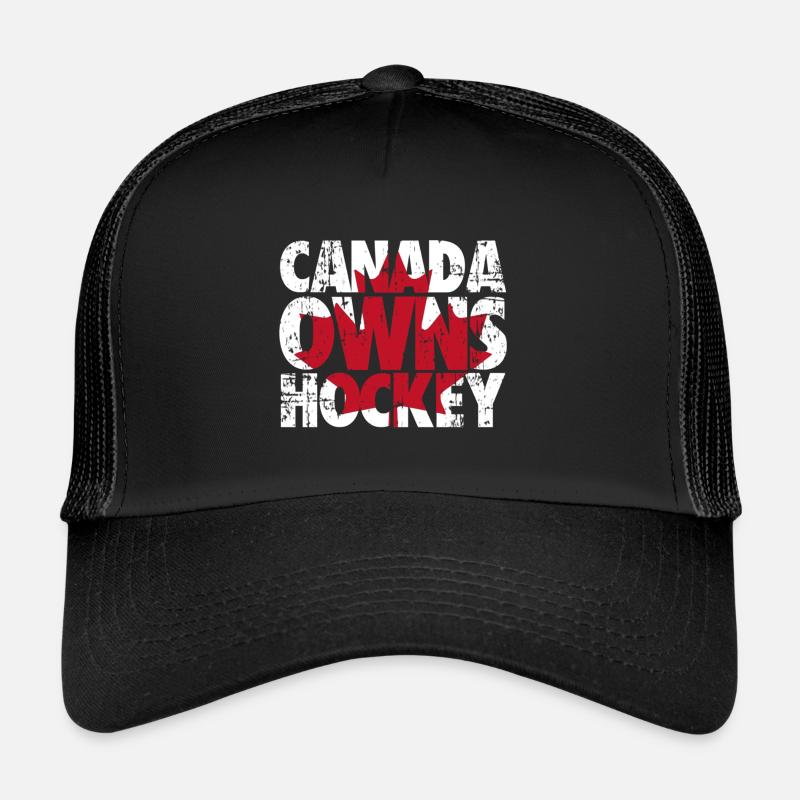 Canada Owns Hockey Trucker Cap
