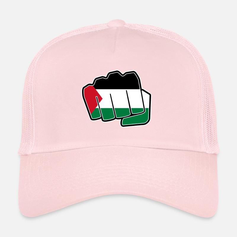 Palestine drapeau drapeau poing Casquette trucker 