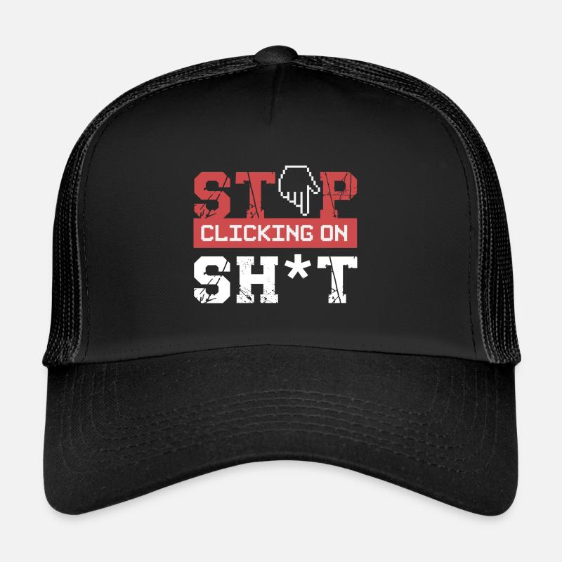 Cybersecurity Hacker Programming Idée cadeau Casquette trucker 