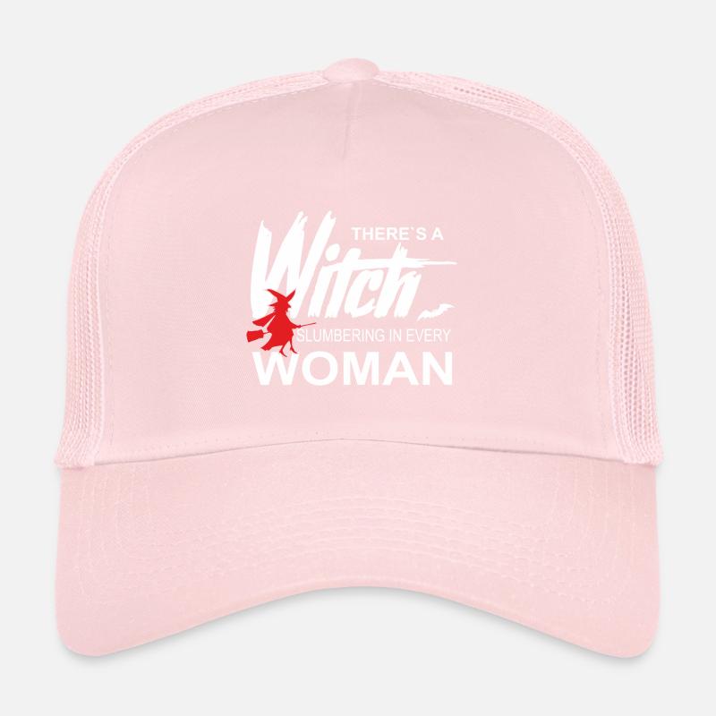 Halloween Witch Costume Trucker Cap