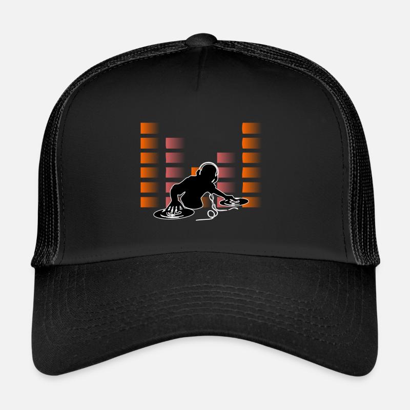 DJ - Trucker Cap - black/black