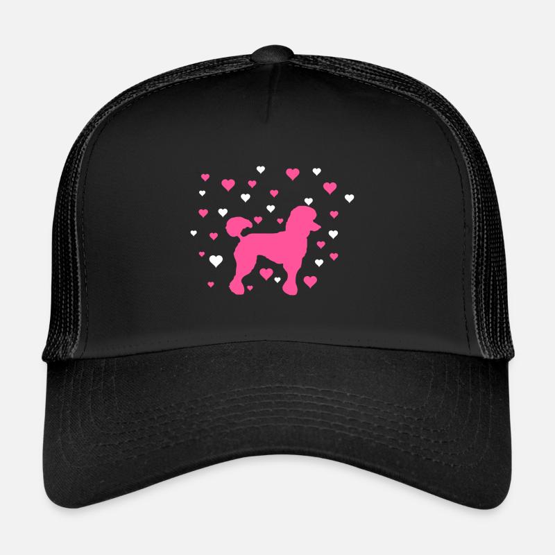 Pudel - Trucker Cap - Schwarz/Schwarz