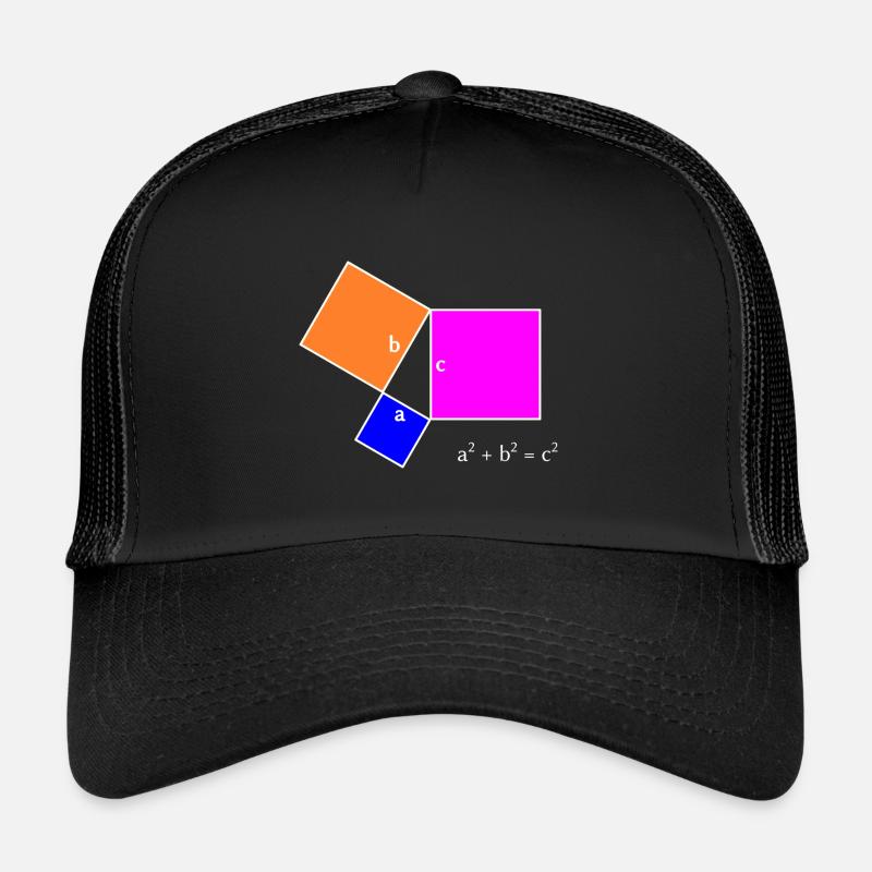 Set of Pythagoras - bright design Trucker Cap