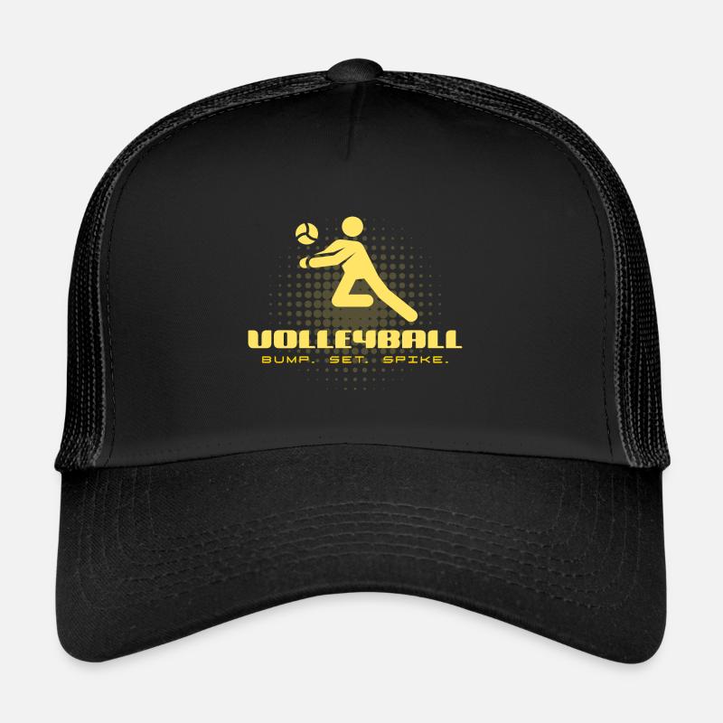 Volleyball Dredging Logo Trucker Cap