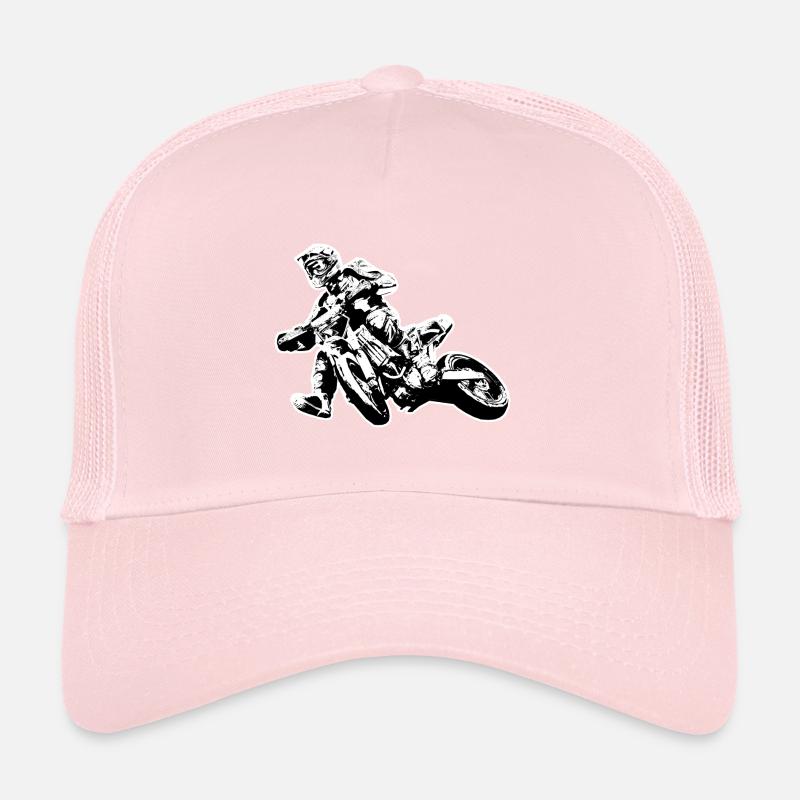 Course de moto Supermoto Casquette trucker 