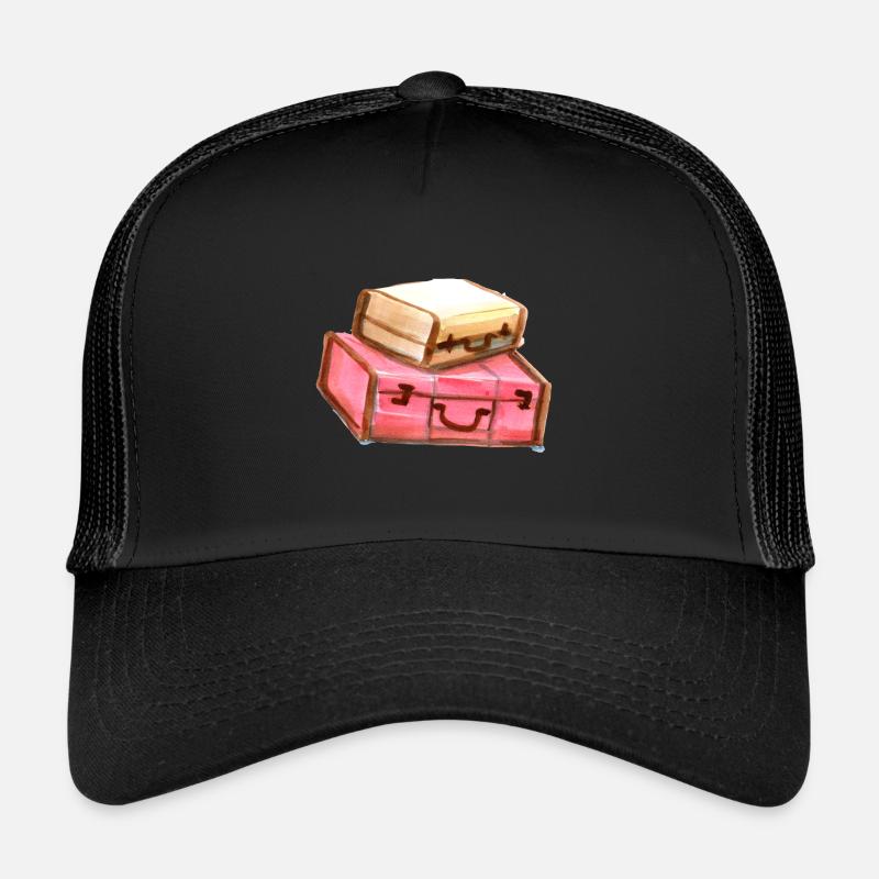 Valise aquarelle cirque Casquette trucker 